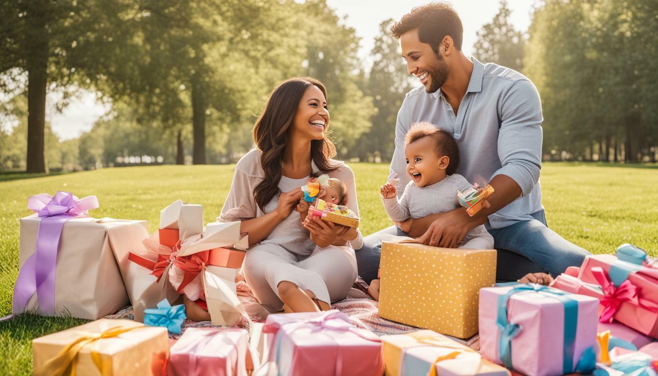 mom dad and baby gifts