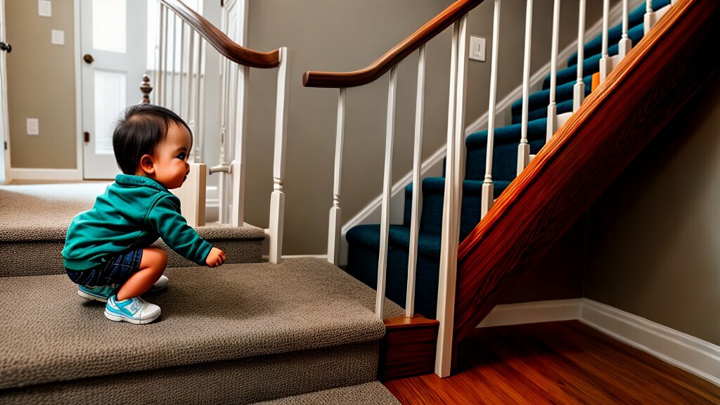 when do babies start crawling up stairs