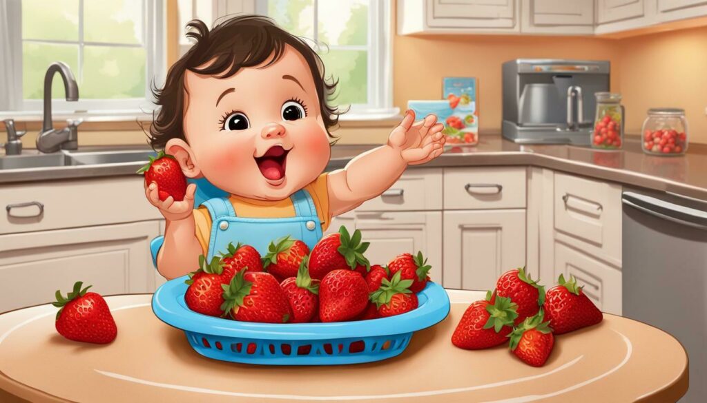 introducing berries to baby